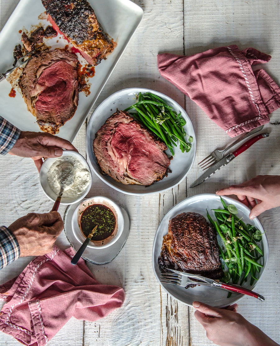Reverse-Seared Prime Rib