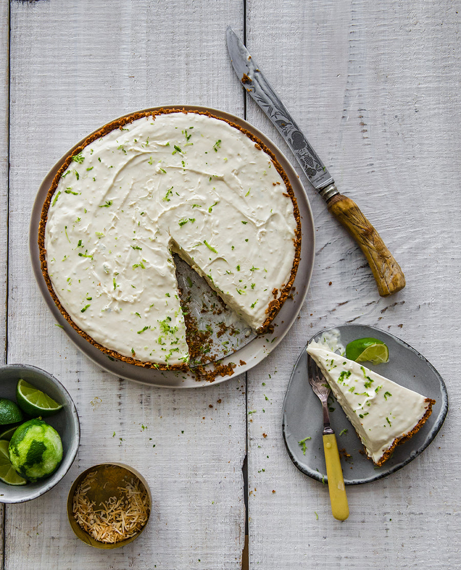 Frozen Coconut Lime Pie