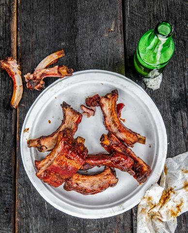 Smoked Loin Back Ribs