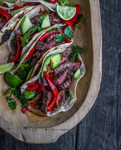 Skirt Steak Fajitas
