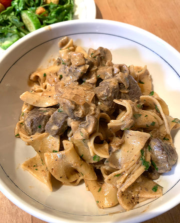 The Ultimate Beef Stroganoff